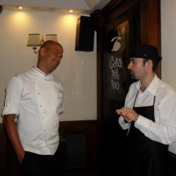 Foto Cena nel Buio Gerry con chef